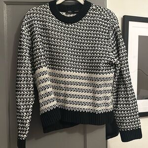Proenza Schouler Crew Sweater with side zippers